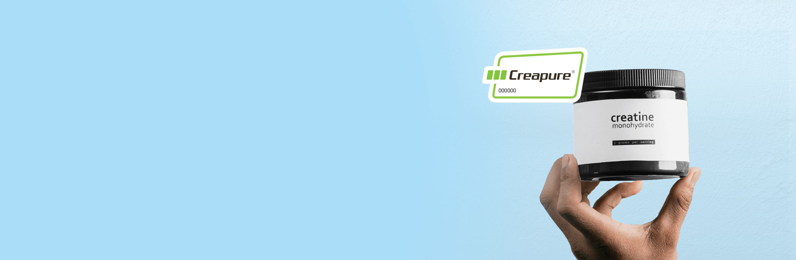 Powered by Creapure® – The Gold Standard in Creatine